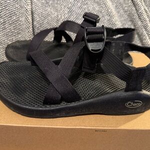 Chaco Classic Black Strapped Sandals